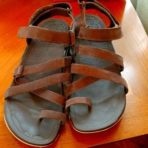 Merrell Brown Strappy Sandals